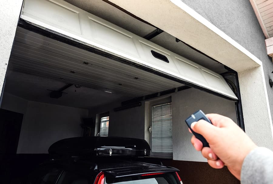 Zdjęcie garażu blaszanego